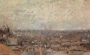 Vincent Van Gogh View of Paris From Montmatre Germany oil painting artist